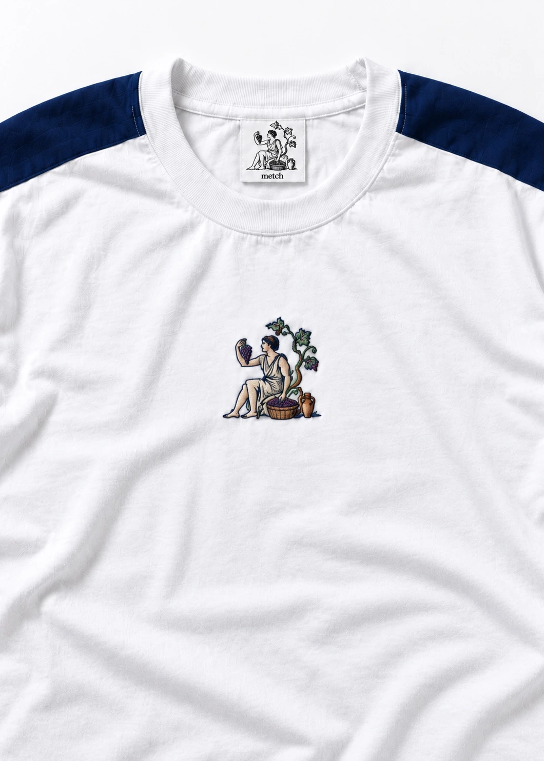 Emblem panel tee